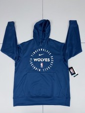 NWT Minnesota Timberwolves Men's Nike Dri-FIT NBA Pullover Hoodie Size M 80