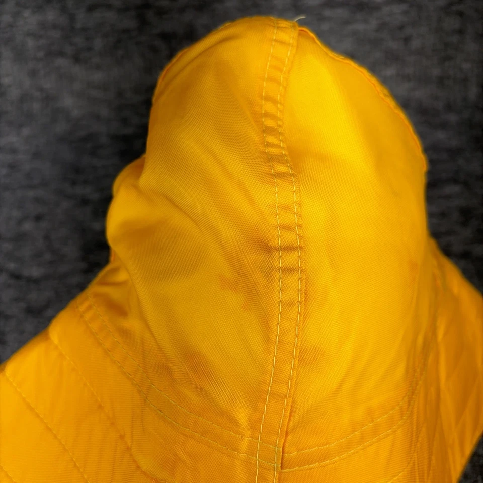 Atlantis Weathergear Yellow Fishing/Rain Hat - Adult size Medium - Made in USA - Image 2 of 4