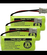 3-Pack GEILIENERGY NiMH 2.4V 400mAh Battery Compatible with BT186342/BT283342
