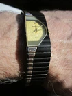 VINTAGE BONJOUR WATCH ART DECO DESIGN FITS UP TO 7 1/2" WRIST NO CLASP - BBA32B