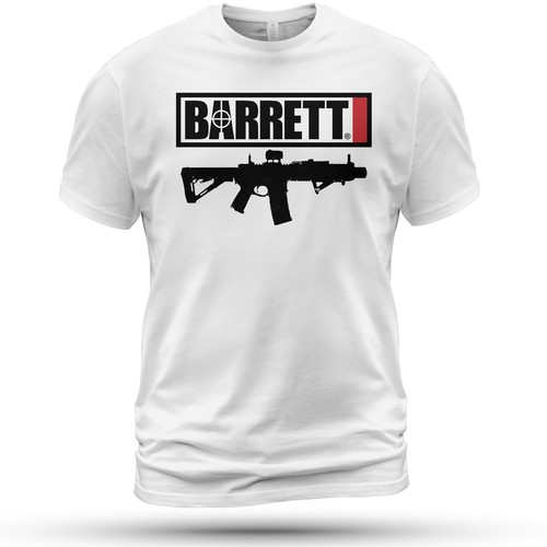 BARRETT Ammunition Guns Firearms T-Shirt Size S-5XL Made in the USA - Picture 4 of 11