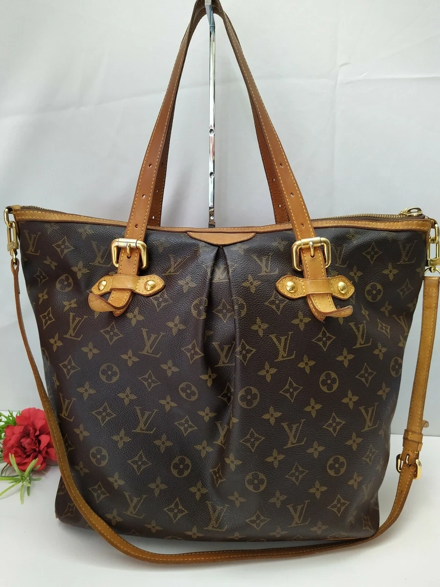 LOUIS VUITTON Palermo GM Monogram Canvas Tote Shoulder Bag-US