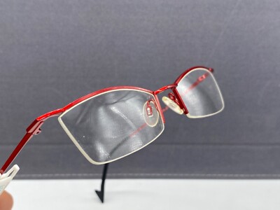 Theo Brille Damen Rot Eckig halbrand Electra Glyde