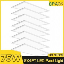 2x4 Ft Led Panel Light - 75 Watt Edge-lit Replaces 250w 24x48 Inch Led Lights