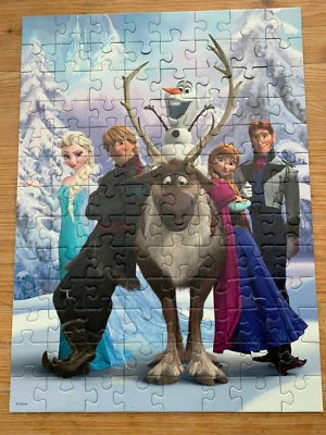 Ravensburger 105571 Eiskönigin Anna Elsa Olaf xxl 100 Teile Puzzle - Bild 1 von 4