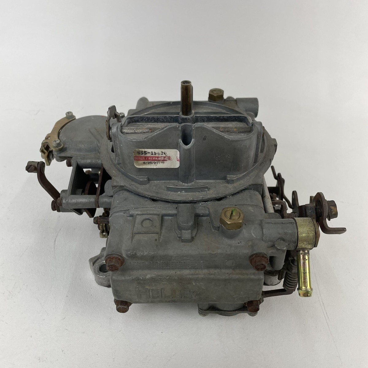 Holley 600CFM 80457-2 Carburetor 4 Barrel W/Manual Choke Untested