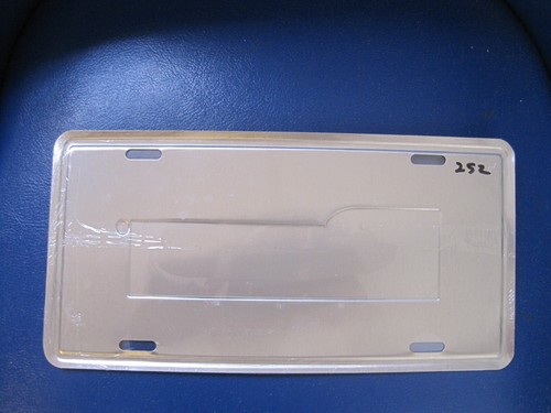 NOS DIXILINE EMBOSSED ALUMINUM Metal booster license plate - Afbeelding 2 van 2