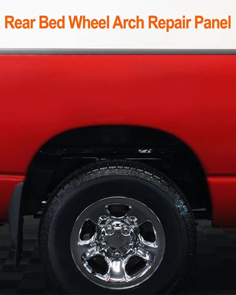 Пара ремонтных крыльев для задней верхней колесной арки панели кузова для Dodge Ram 1500 2500 3500 - Изображение 3 из 4