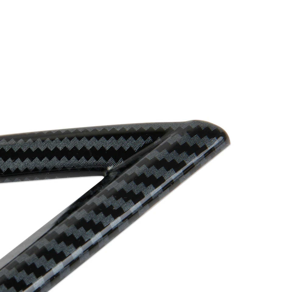 Tablero de fibra de carbono estilo tablero ventilación de aire medio cubierta embellecedores para Subaru Crosstrek XV Foto 4 de 4