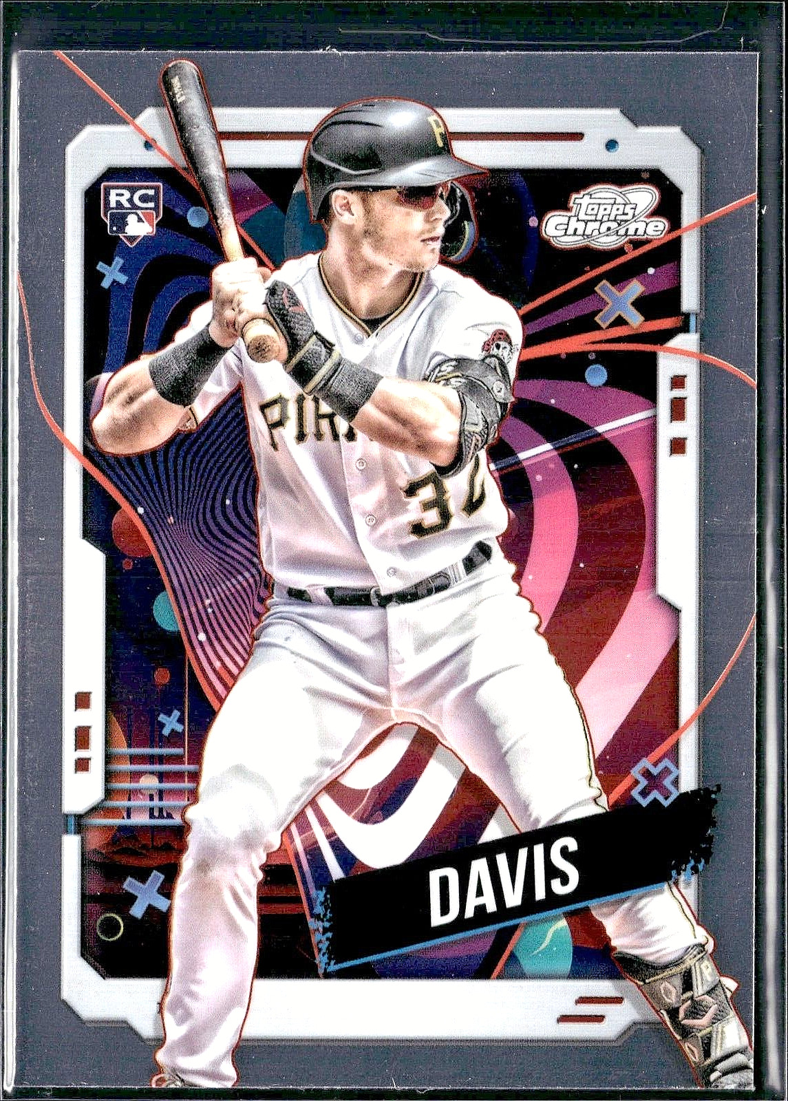 Henry Davis RC 2024 Topps Cosmic Chrome Base 100 - Pittsburgh Pirates