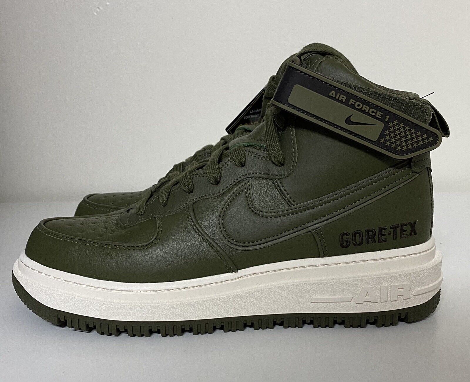 Size 9.5 - Nike Air Force 1 High Gore-Tex 2020 Olive for sale 