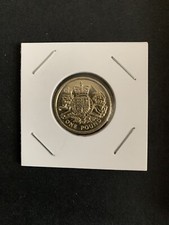 £1 one pound coin 2015 Royal Coat of Arms - Circulated
