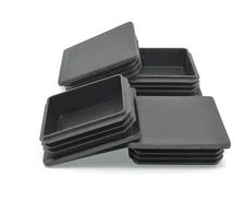 3" Square Tubing Cap Post End Plug for Fence, Fabrication - 8 Plugs per Package