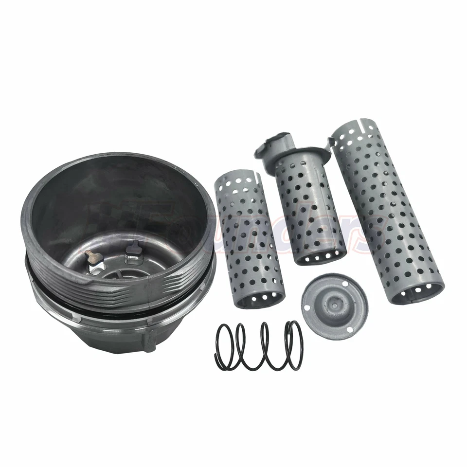 Tapa de filtro de aceite de aluminio para Toyota Avalon Camry Lexus GX460 NX300 2005-2020 Foto 3 de 4