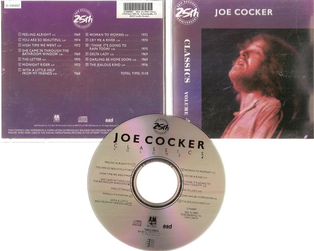 Classics, Vol. 4 by Joe Cocker (CD, Feb-1987, Pop-u.s.) for sale online