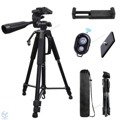 140cm Stativ Tripod Smartphone Handy Halterung Kamera Adapter Selfie Bluetooth
