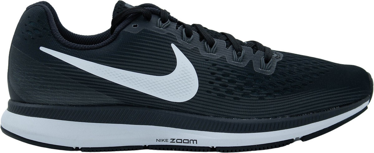 Nike Air Zoom Mens Pegasus 34 Black - Black White - 880555  display picture 1