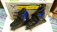 2XS ROLLERBLADE INLINE SKATES YOUTH SIZE 2-6 Boys 3-7 Girls NEW Adjustable 