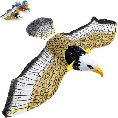 Lustiges Simulation Vogelspielzeug zum Aufhängen Fliegender Vogel interaktives Katzenspielzeug elektrisch