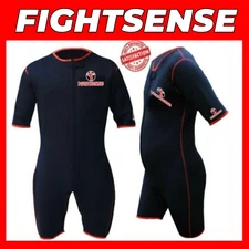 MMA Neoprene Sweat Sauna Suit Weight Loss Slimming Fitness Gym Exercise Training