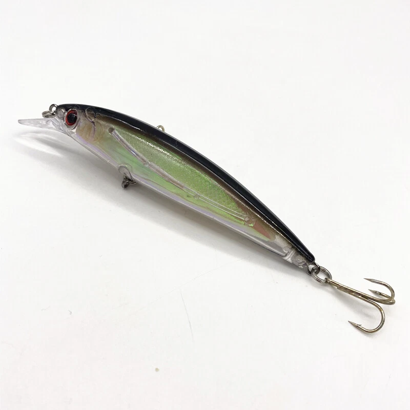 Señuelo duro de pesca pececillo 115 mm 14 g cebo oscilante lucio pollack caballa baja Foto 3 de 4