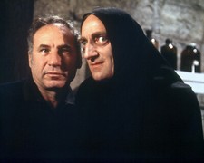 YOUNG FRANKENSTEIN MEL BROOKS AND MARTY FELDMAN GREAT ON SET PHOTO