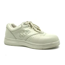 Apis Answer2 Therapeutic Women's Shoes Size 8M Ivory Leather 445-4  [A2]