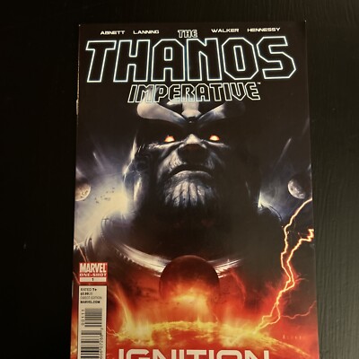 Marvel One Shot Comic Book The Thanos Imperative: Ignition 2010 Direct Edition!