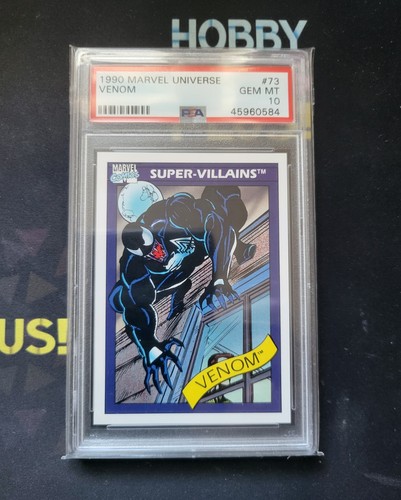 1990 Marvel Universe PSA 10 Gem Mint #73 VENOM