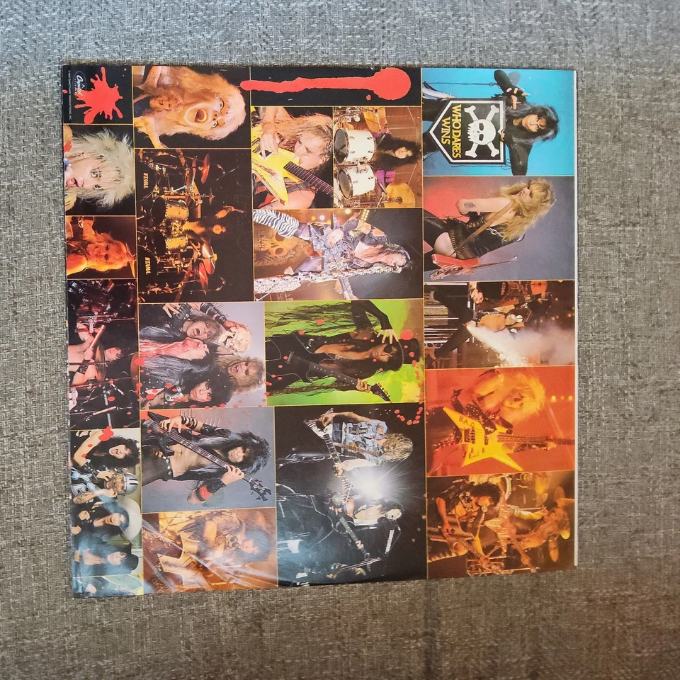 W.A.S.P. Live In The Raw In Shrink W/Hype Album Record Metal Vinyl OG Foto 4 de 4