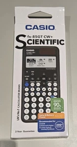 Casio Royaume-Uni No1 Marque de la calculatrice scientifique Fx-85Gt cw+ 290+ Fonctions Nouveau Noir