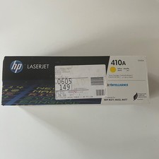 Genuine HP 410A Yellow LaserJet Toner - 50% Used