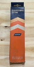 Vintage 1977 Norton India Combination Sharpening Whet Oil Stone Made in USA