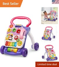 Frustration-Free Lavender Sit-to-Stand Learning Walker for Growing Toddlers