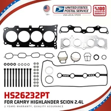 HS26232PT For 2002-11 Toyota Camry Scion Lexus 2.4L Head Gasket Set 2AZFE Hybrid