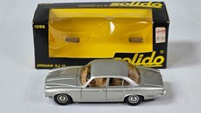 Solido 1:43 Jaguar XJ12 Model Car 1096 Silver Opening Doors Boxed