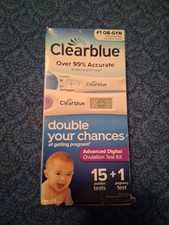 Clearblue Digital Ovulation Test 15 count  1 test exp: 06/30/2027