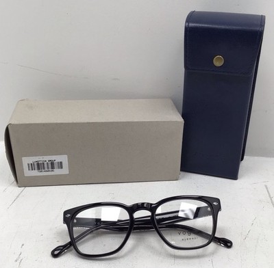 Vogue Eyewear Men s V05570 Eyeglasses In Black Size 49 With Case