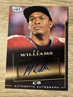 2015 Sage Hit - P.J. WILLIAMS RC - Rookie Auto