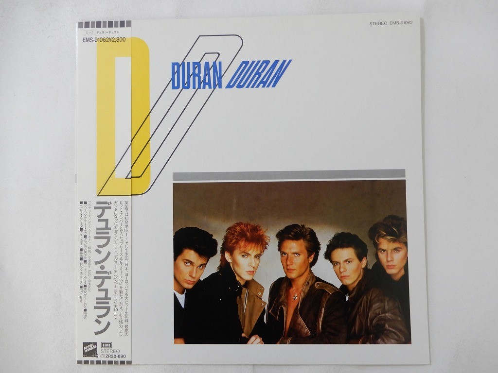Duran Duran  EMI EMS-91062 Japan  VINYL LP OBI