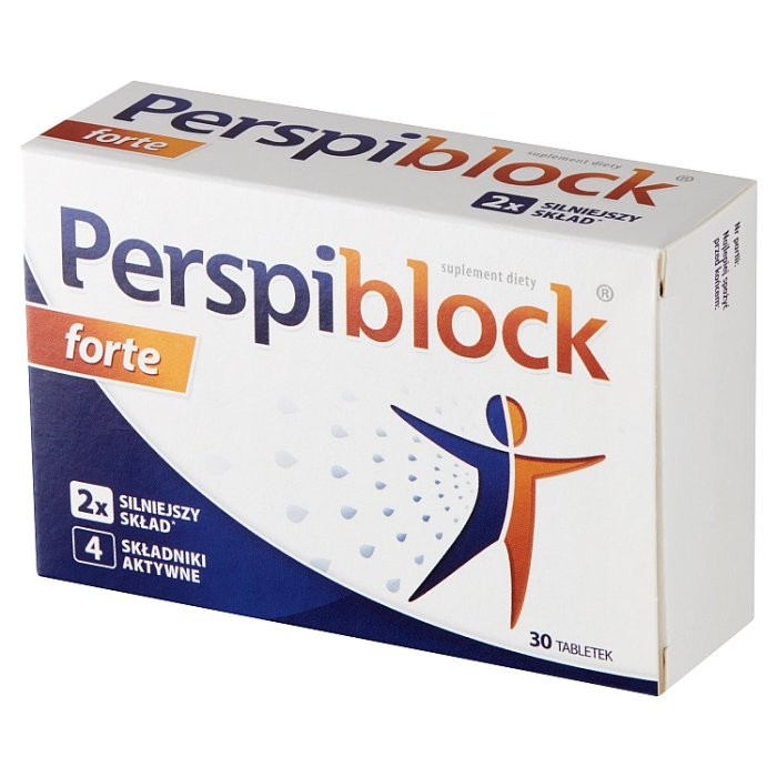 PERSPI-BLOCK FORTE 30 tablets