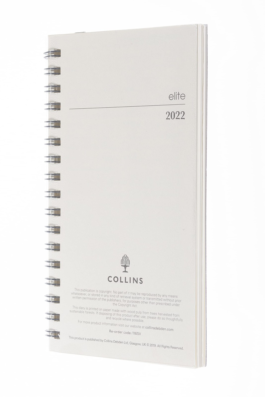 Collins Elite Pocket Week to View - 2022 Diary Refill A4