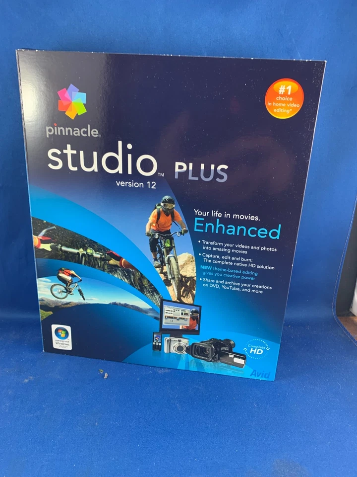 Pinnacle Studio Plus Upgrade Version 12 Video Editing Movies - Image 2 of 4