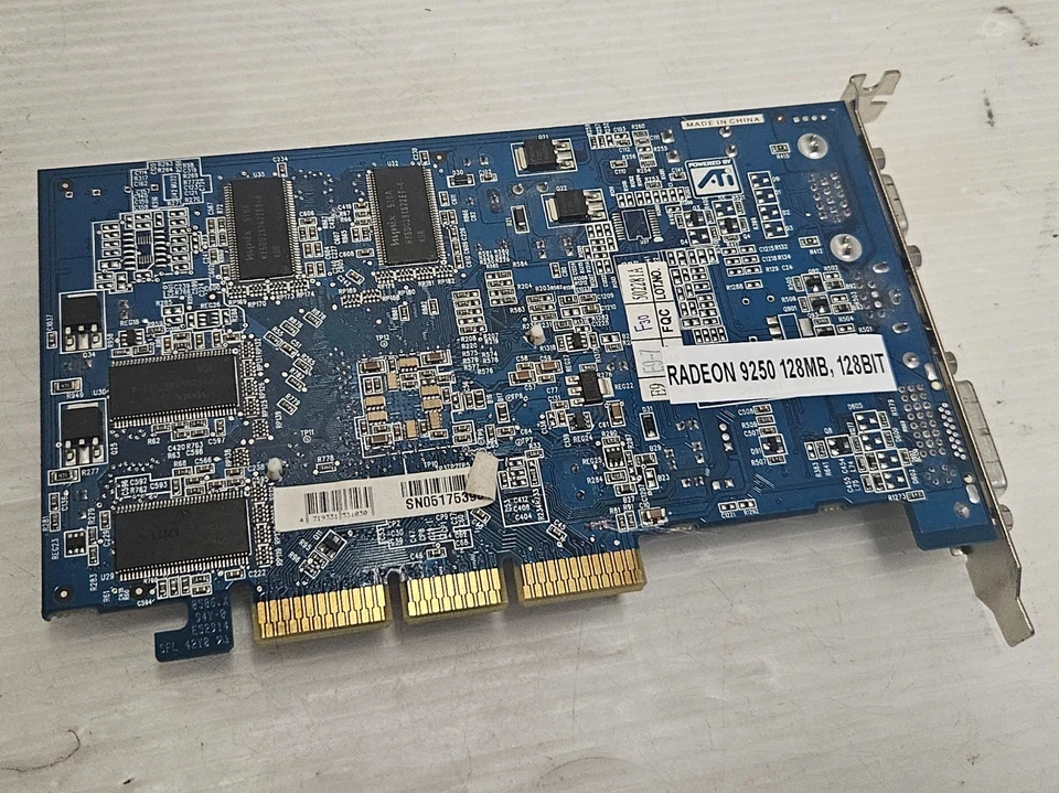 ATI Radeon 9250 128MB DDR, 128BIT, AGP 8x, Gigabyte GV-R925128D, WORKING - Image 4 of 4