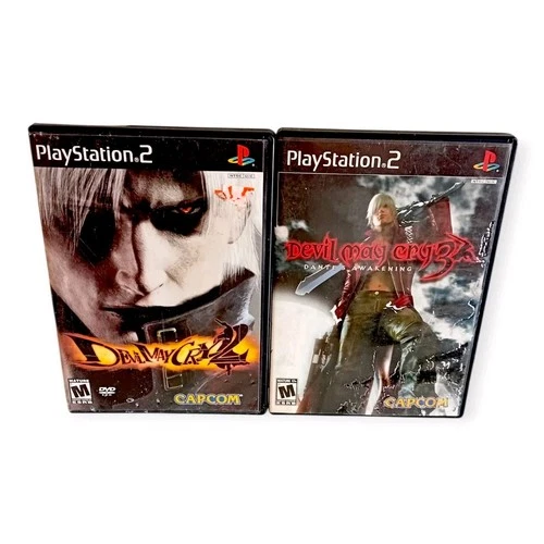 Devil May Cry 2 & 3 (Sony PlayStation 2) PS2 w/Manual!