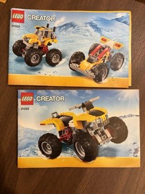 LEGO Creator 3 in 1 Sets Lot with 3 complete sets (31022, 6914, & 31006