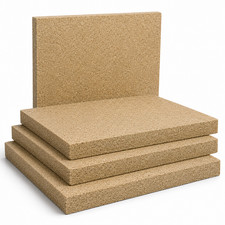 Firebrick Vermiculite Fire Board 25mm 30mm 40mm Heat Proof Brick Fireboard