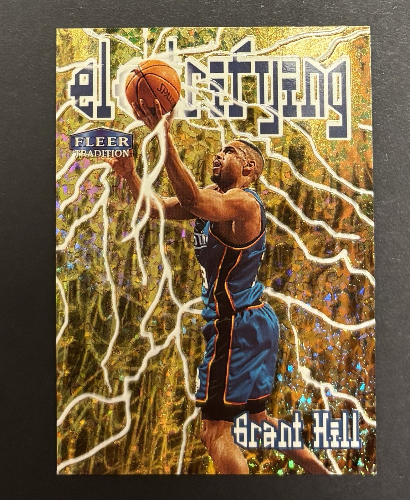 1998-99 Fleer Tradition #4E Grant Hill Electrifying NBA Duke
