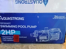 Aquastrong PSP200 2HP 5186GPH In/Above Ground Dual Speed Swimming Pool Pump