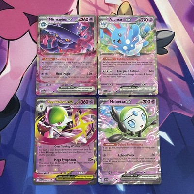 Pokemon TCG | Mixed Modern Era Ex Half Art Psychic Cute X4 Card Bundle